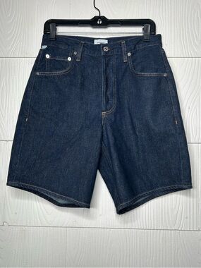 Citizens Of Humanity Indigo Denim High-Rise Jean Shorts